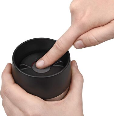 Термокружка EMSA Wave Design N2011900, 0,5 л, рожева, з клапаном, 6 годин гаряча/12 годин холодна