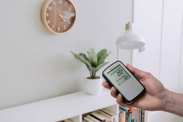 Радон-детектор Airthings 325 Corentium Home 2: портативний, з Bluetooth, датчики вологості та температури