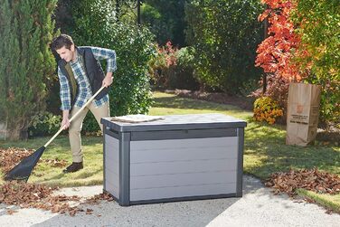 Ящик для подушок Keter Ondis24 Premier Box XL, садові меблі, водонепроникний (380л)