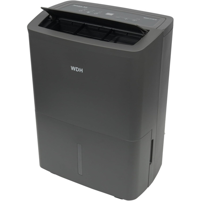 Зволожувач повітря Aktobis WDH-214US: тихий, з Wi-Fi, до 16 л/добу, цифровий дисплей