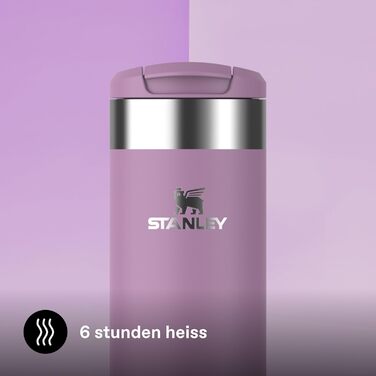 Термокружка Stanley Aerolight Transit - 0.35L, Ліловий - Зберегає тепло до 6 годин, для кави, з можливістю миття в посудомийній машині