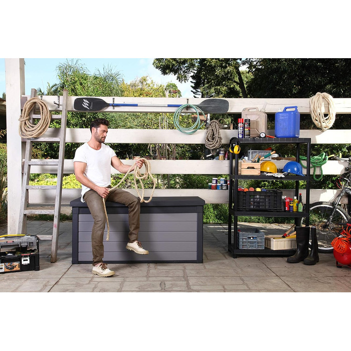 Ящик для подушок Keter Ondis24 Premier Box XL, садові меблі, водонепроникний, 570 л