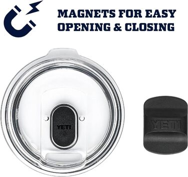 YETI Rambler – термокружка з кришкою MagSlider, 296 мл, колір Папайя