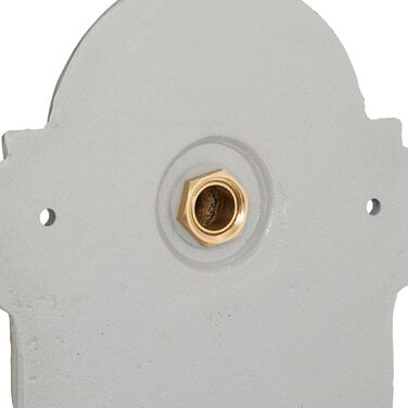 Розкішний настінний фонтанчик Relaxdays з золотим та сірим декором