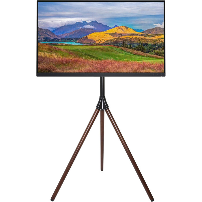 Підставка для телевізора TECHLY 49-70 дюймів (LCD/LED/Plasma) - темний горіх