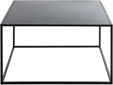 Журнальний столик для меблів HAKU, чорний, (Ш 70 x Г 70 x В 40)