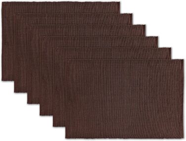 Тканинні серветки на стіл AVKA Studio, 6 шт., 33 x 48 см, бавовна, коричневі, для дому, на осінь