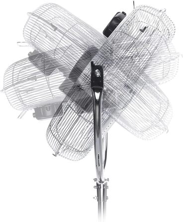 Високошвидкісний вентилятор на п'єдесталі Tristar VE-5975 45 см Метал