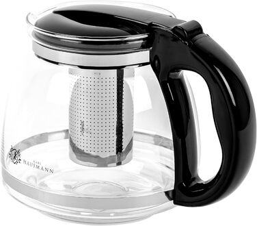 Скляна чайник Karl Hausmann з ситечком - 2л - Стильний дизайн, преміум якість