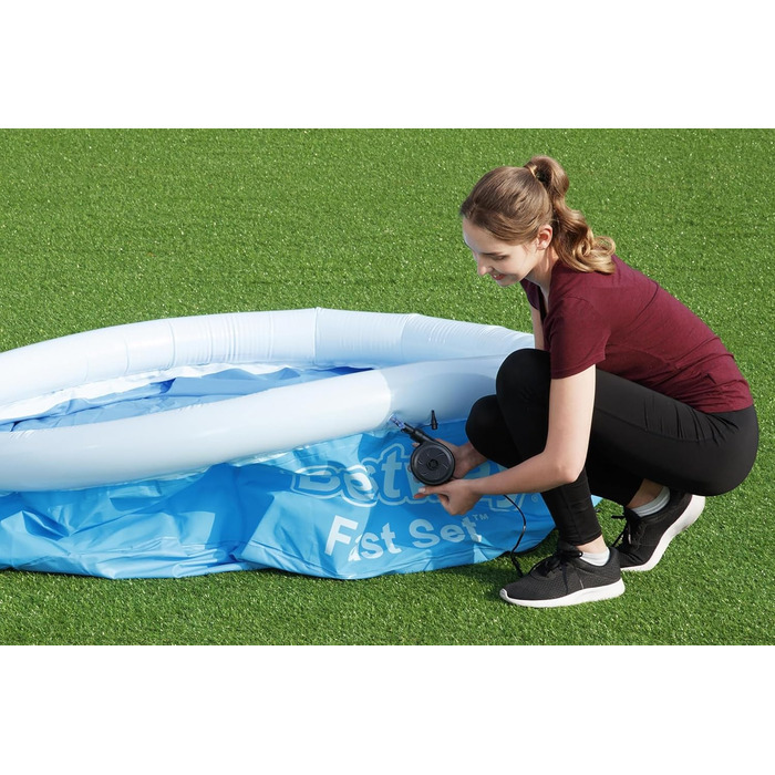 Каркасний басейн Bestway Fast Set 305x76 см, круглий, синій, без насоса