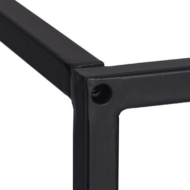 Стильна металева полиця для дров Relaxdays