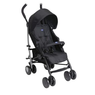 Дитяча коляска Chicco Echo, зелена, для дітей до 22 кг, регульована спинка, великий сидіння, захист від ударів, знімний капюшон, дискові гальма, поворотні колеса