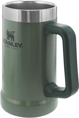 Термокружка Stanley Adventure Vacuum Stein 709 мл, зелений Hammertone - зберігає холод до 7 годин