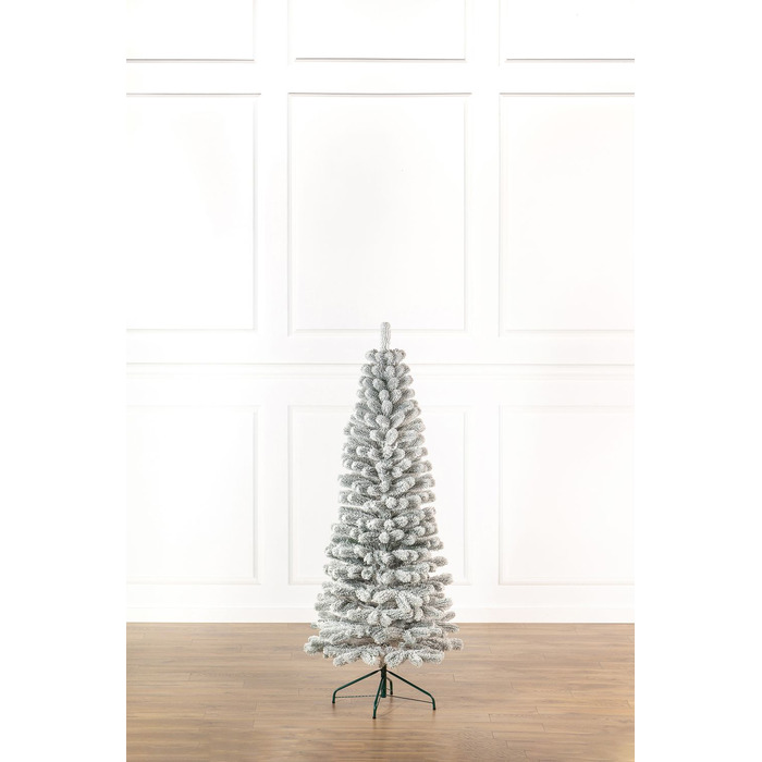 Ялинка лита 'Президентська' конусна ЗАСНІЖЕНА 1,80м