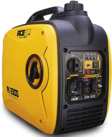 Інверторний генератор Aceup Energy 2000W: тихий бензиновий генератор з USB та 230V/12V розетками, 4-тактний двигун, 19,8 кг