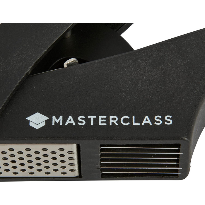 Прес для часнику MasterClass, нейлоновий, чорний, 21 х 7,5 х 4 см