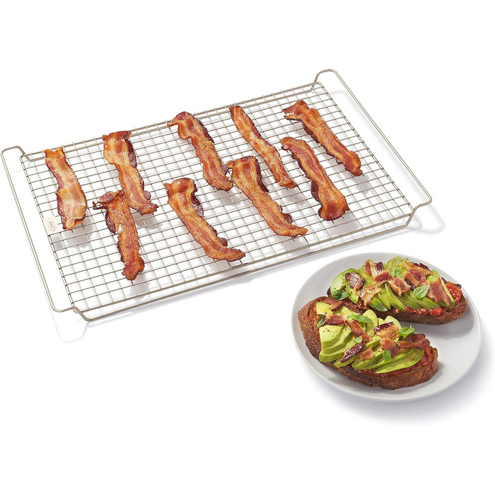 Форма для випічки OXO Good Grips 13' x 18' металева (для випікання та охолодження)