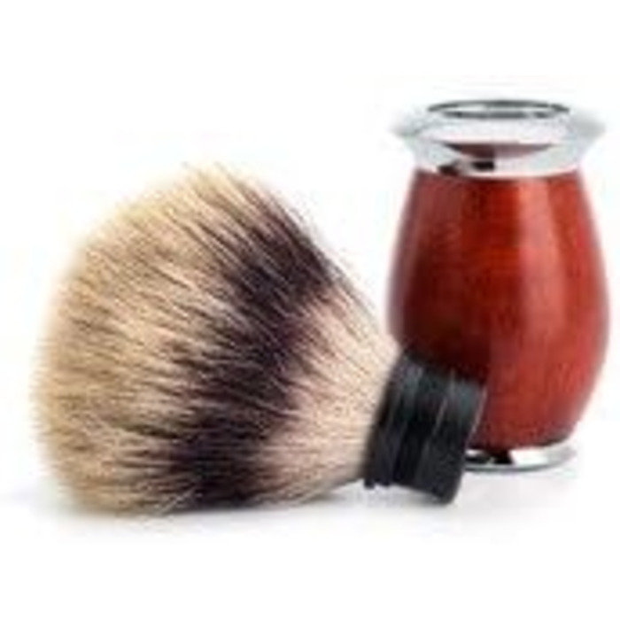 Щітка для гоління - Серія PURIST - Silvertip Badger Pluck - Дорогоцінна смола чорна