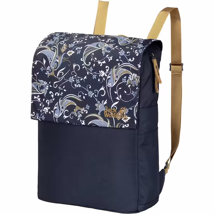 Жіночий рюкзак LYNN PACK зручний денний рюкзак, темно-синій по всьому, ОДИН РОЗМІР, 2008701