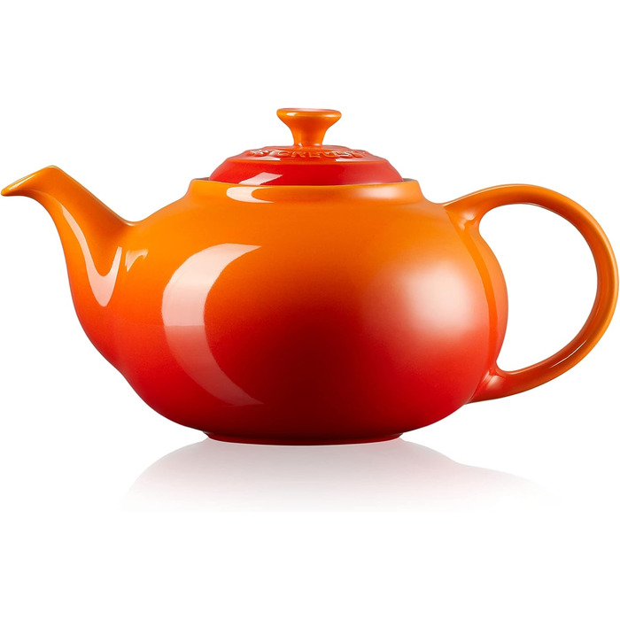 Чайник Le Creuset Klassische з кераміки, 1,3 л, для 3-4 чашок, кольору 'Ofenrot'
