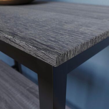 Набір барного столу Vida Designs Roslyn 2 з 2 барними стільцями. Індустріальний стиль, сталевий каркас (сірий)