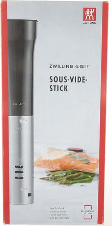 Стік ZWILLING ENFINIGY Sous-vide, точне налаштування температури, інтуїтивно зрозумілий сенсорний дисплей, чорний