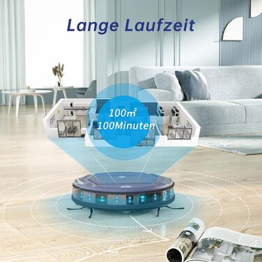 Робот-пилосос OKP 2100Pa з Wi-Fi, суперобладна модель з керуванням через додаток та голосовим керуванням Alexa. Час роботи до 100 хвилин, самостійне заряджання, тиха робота, підходить для прибирання шерсті тварин, підлоги та килимів. Модель K2