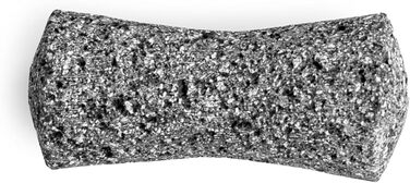 Механічний мексиканський мортай та пестик Molcajete з натурального вулканічного каменю, важкий та довговічний, для приготування сальси, гуакамоле та інших страв | (12.7 см)