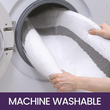 Килимок для ванної кімнати DEXI: неслизький, м'який, машинне прання, 61 x 92 см, сірий