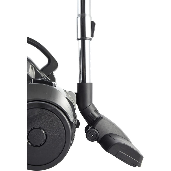 Акіта 800W безмішковий пилосос з сильною тягою та німецьким насадкою Wessel 2-в-1 для твердих підлог та килимів (C6 Turbo)