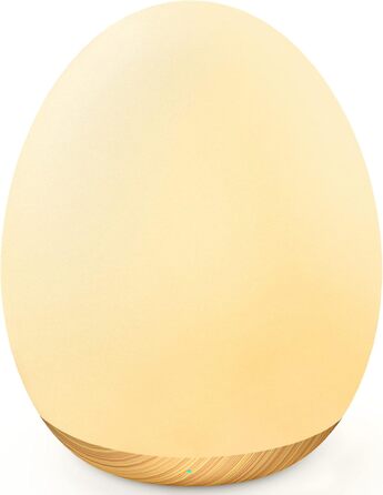 Нічник-проєктор MediAcous для дітей та немовлят: 8 кольорів, регулювання яскравості, таймер 1 година, сенсорне керування, USB LED, декорування дитячої кімнати (білий, текстура дерева)