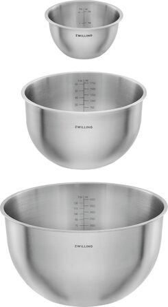 Набір контейнерів ZWILLING Fresh & Save з вакуумним насосом, 9 предметів: нержавіючі чаші M-18 см, L-24 см, пакети, насос