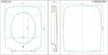 Сидіння для унітазу Ideal Standard T629801 Cantica (без плавного закриття)