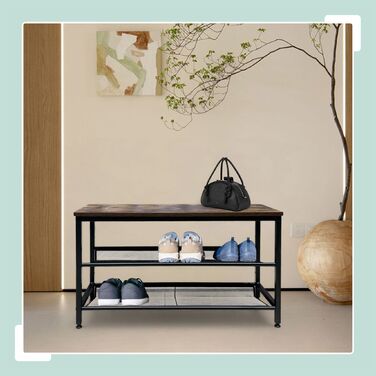 Стелаж для взуття Relaxdays у стилі індустріального лофту