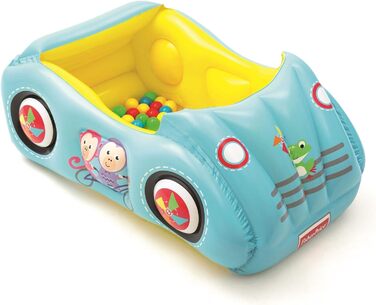 Басейн з м'ячем Bestway Fisher-Price, гоночний автомобіль, 119 x 79 x 51 см