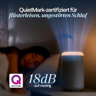 Повітряний фільтр Blueair Mini Restful для дому, спальні, дитячої кімнати: тихий, смарт, HEPASilent, проти пилу, алергенів, тварин, диму, плісняви