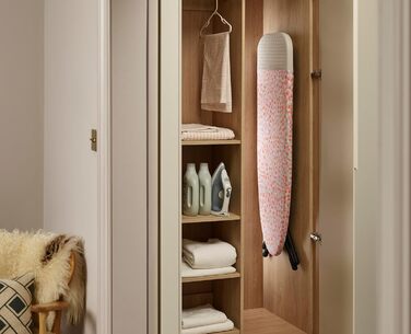 Гладильна дошка Joseph Joseph Glide 135x45 см з регулюванням висоти та парогенератором, бавовняний чохол, легке зберігання