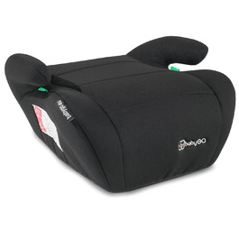 Підвищувач для автокрісла babyGO Sitzerhöhung Booster, I-Size, 125-150 см, чорний