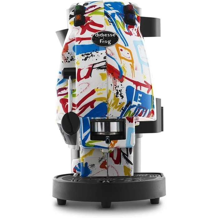 Кавомашина Didiesse Frog Collection для падівок, 650 Вт, 1 чашка, кольорова