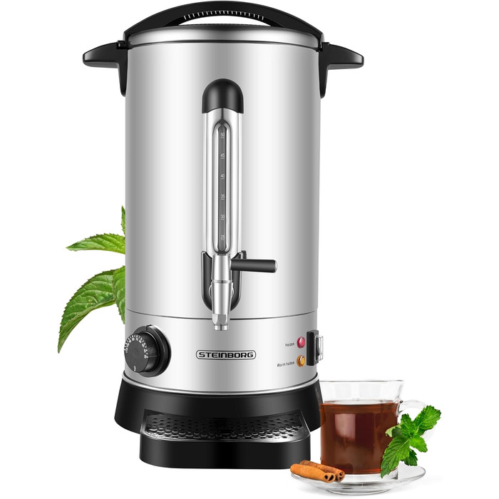 Нагрівач води 10 літрів: чайник, диспенсер для гарячих напоїв, термопот, бойлер для води 30-110°C