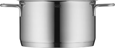 Набір каструль Silit Alicante Induktion, 3 шт., нержавіюча сталь, з кришкою, для всіх типів плит