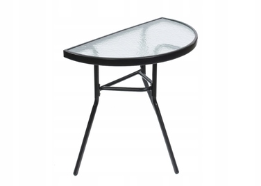 Комплект садових меблів Jumi Premium, метал, чорний, 3 предмети