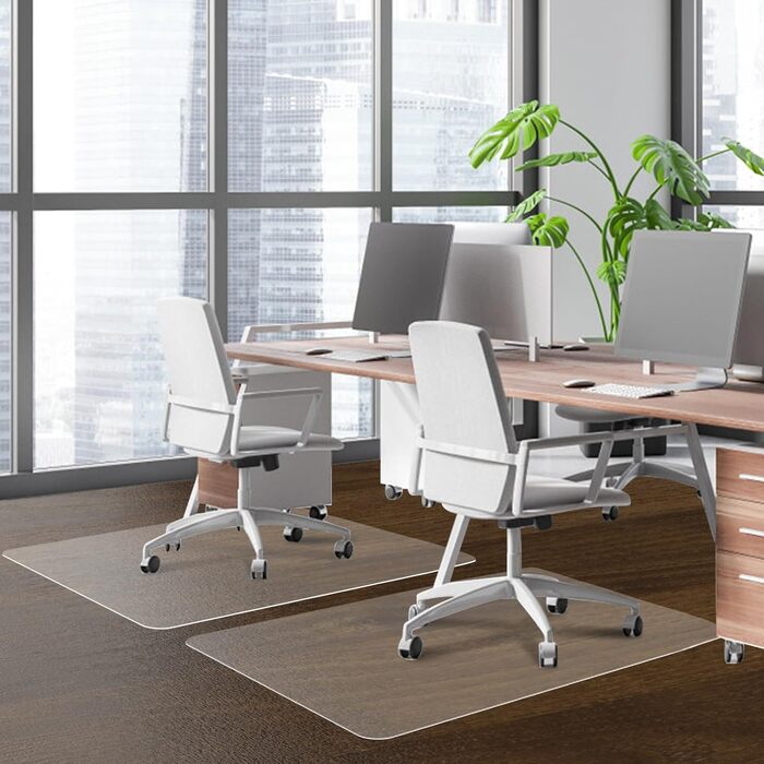 Підкладка під офісний стілець ShareWin 120x150 см - захист підлоги, антиковзаюча, для офісу та дому, підходить для дерев'яних, плиточних та ламінованих підлог