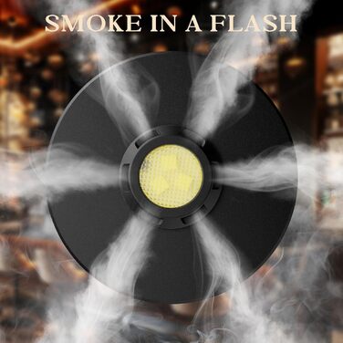 Електричний набір для копчення коктейлів CIRYASR з 6 смаками, RGB підсвітка, для віскі/бурбон, подарунок для чоловіків