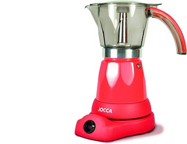 Еспресо-машина Jocca-Італійська кавоварка електрична 6 чашок еспресо-машина електричний прозорий глечик з прохолодною