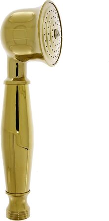 Ностальгічний ретро-ручний душ / душова лійка / душова лійка з душовим шлангом і коліном для підключення до стіни з латуні з золотим покриттям