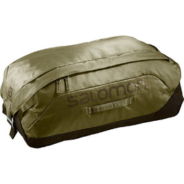 Спортивна сумка Salomon Duffel 45 унісекс, зручний доступ, практичний дизайн, надміцний матеріал (NS, Olive Night)