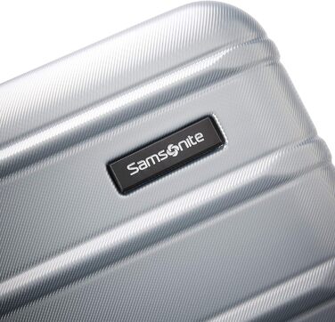 Багажний набір Samsonite Omni 2 Hardside (2 предмети, ручна поклажа/великий, арктичний срібло) з обертовими котушками