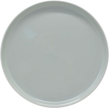 Обідній сервіз Nerea Nature-Design, на 4 персони, набір посуду з керамограніту пастельних тонів з 4 обідніми тарілками, 4 бічними тарілками, 4 тарілками для супу, сірий (18 шт. )