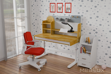 Дитячий стіл Mealux Timberdesk L (арт. BD-690 Wood L)